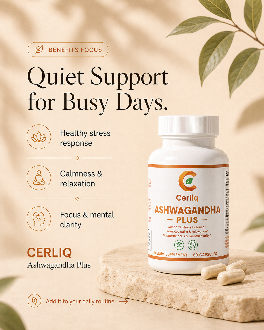 CERLIQ Daily Balance Capsules
