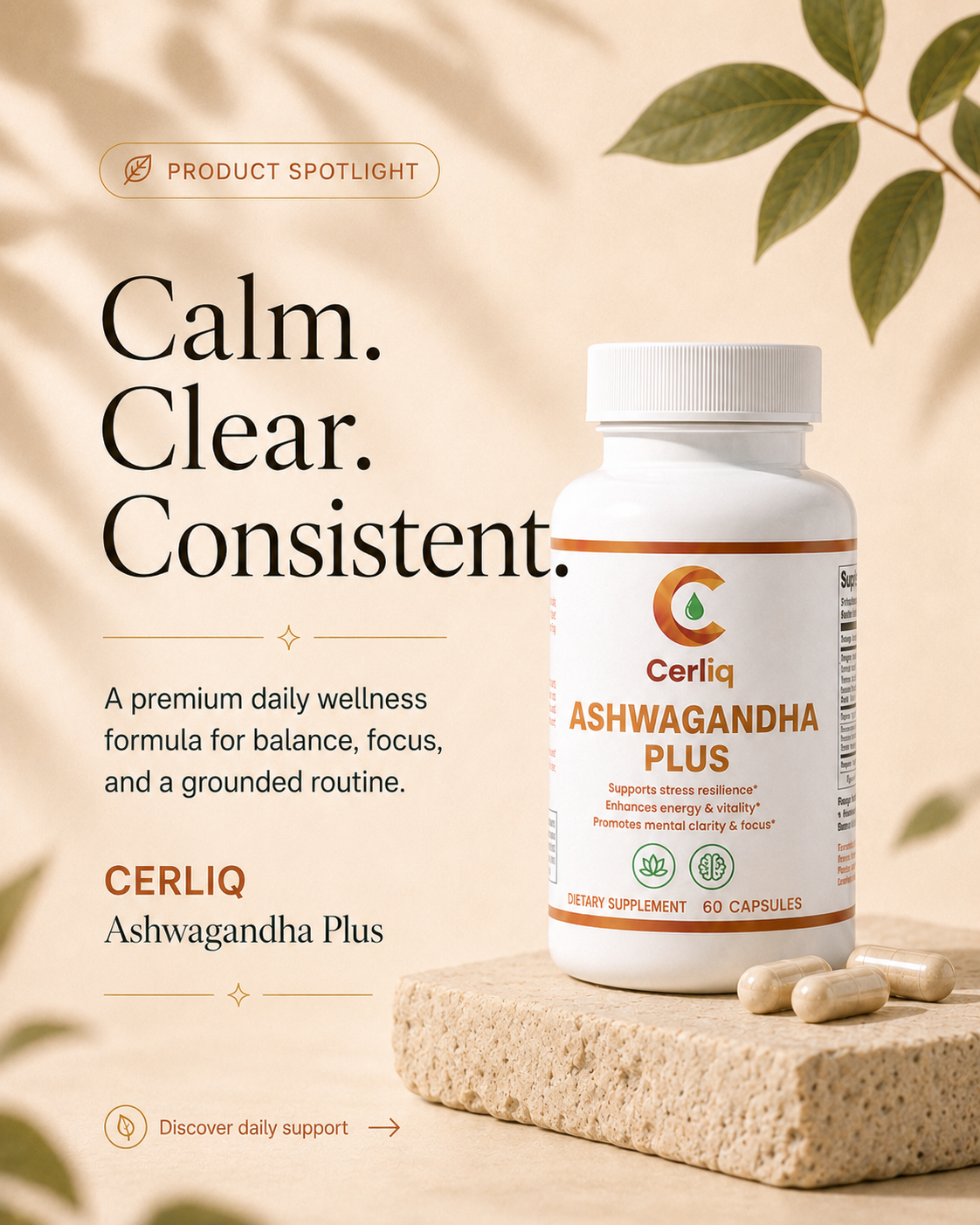 CERLIQ Daily Balance Capsules