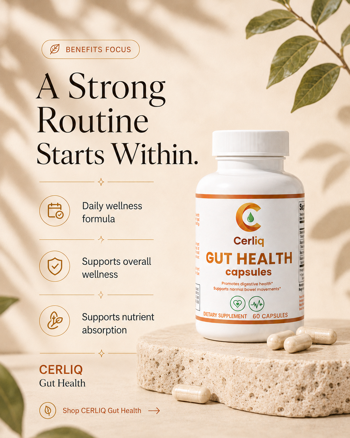 CERLIQ Daily Wellness Capsules